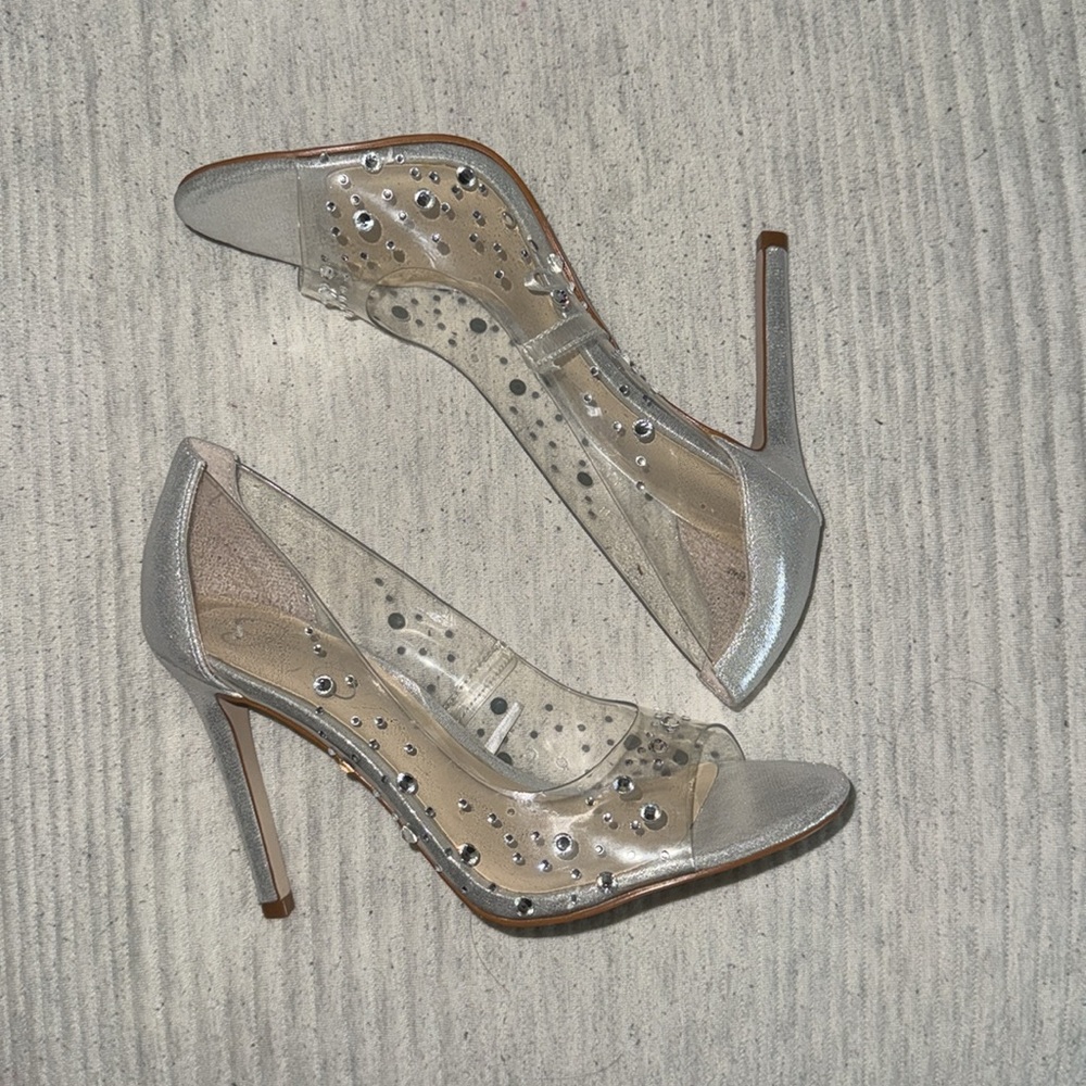 Jessica Simpson Rhinestone Heels - Picture 4 of 5
